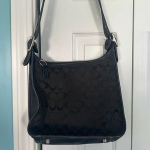 vintage coach bag with adjustable strap